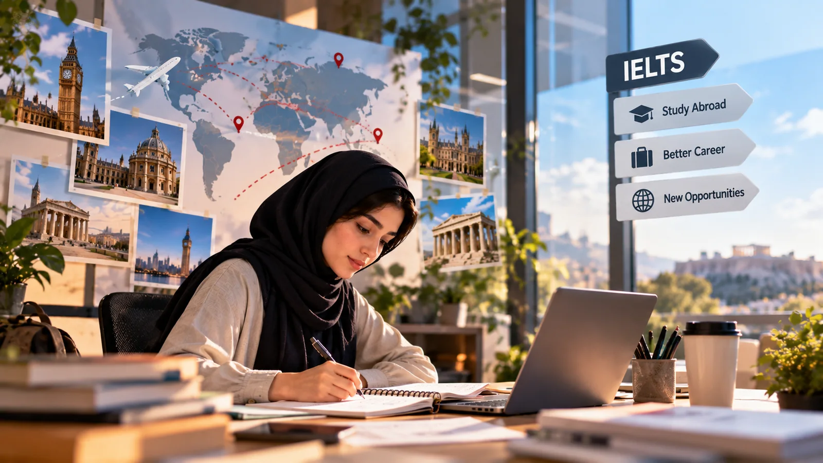 آمادگی برای آزمون IELTS با هدف تحصیل، مهاجرت و فرصت‌های بین‌المللی